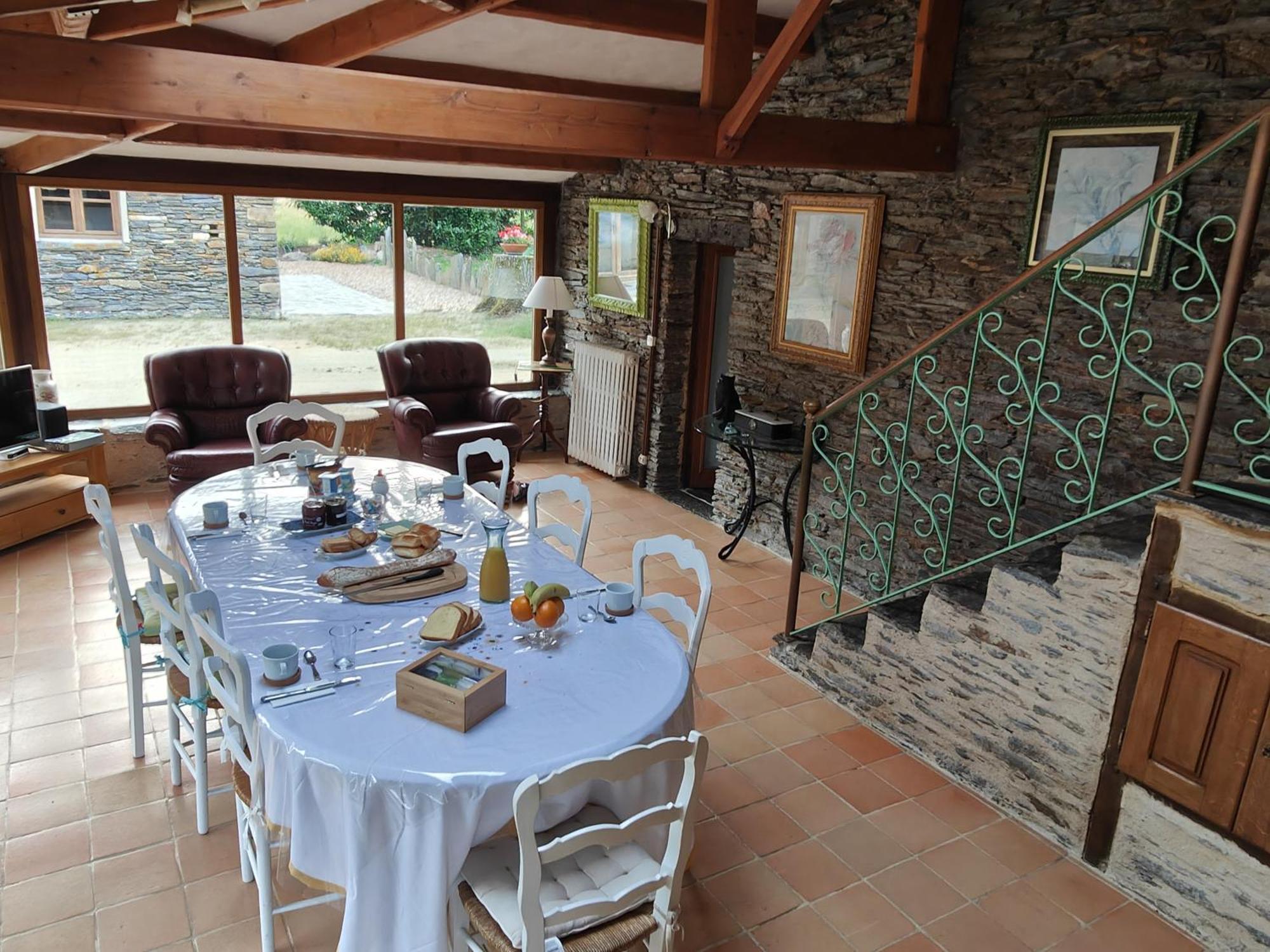 Les Fougerêts Chambre D'Hotes Saint Jacob Relais De Chasse Du XVIII Siecle B&B 외부 사진